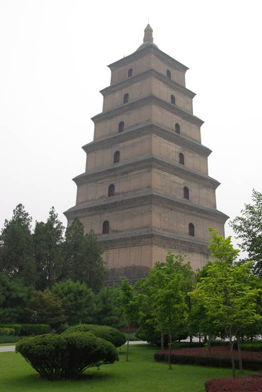 The Big Goose Pagoda.
