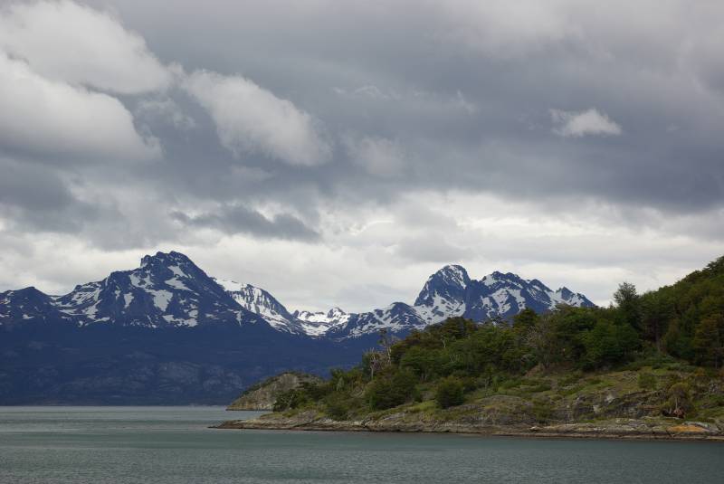 In the Terra del Fuego national park.