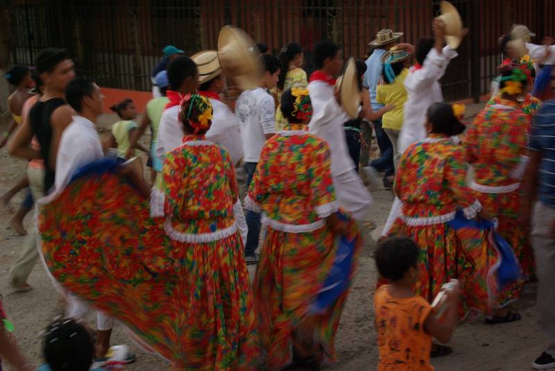 Carnaval in Taganga.